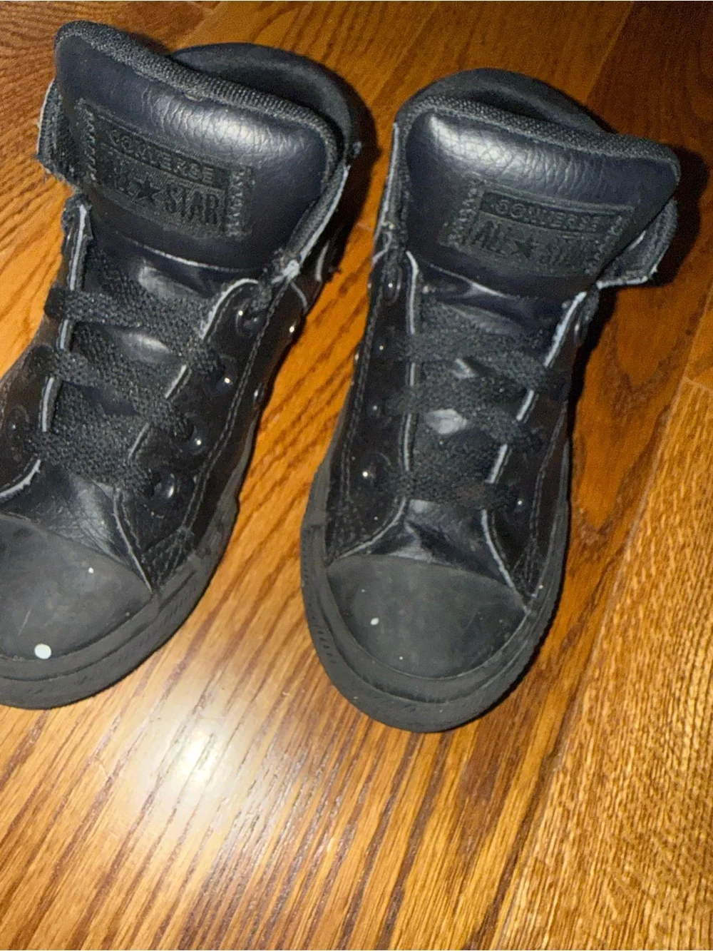 Converse Kids Black High-Top Sneakers